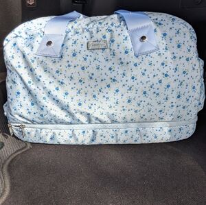 MADDEN GIRL Floral Blue Weekender Bag